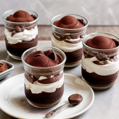 150 Inspired Vegan Chocolate Mousse Parfaits (with only 5 Ingredients!)
