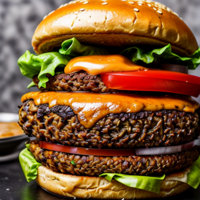 158 Inspired Vegan Burger Recipe - Budget-Friendly, High-Protein, Gluten-Free, Whole Foods Plant-Based