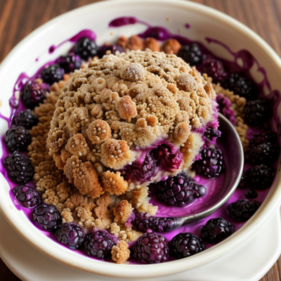 African Berry Crumble - A Delightful Twist on a Traditional Favorite!