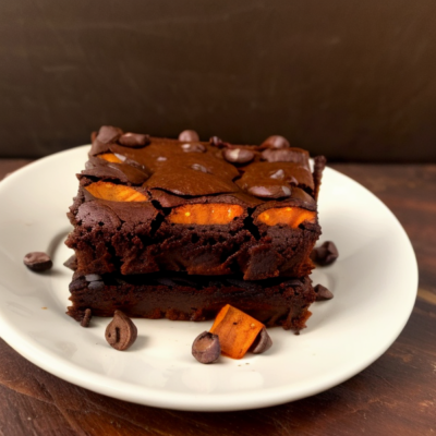 African Spiced Sweet Potato Brownies - A Deliciously Rich, Fudgy, and Moist Brownie That's Packed With Vitamins, Minerals, and Antioxidants!