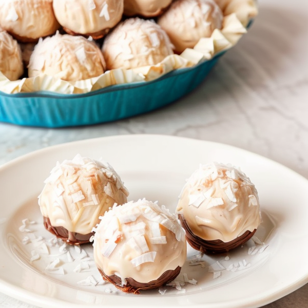 Coconut Cream Pie Truffles – A Delicious Vegan Twist on a Classic Dessert!