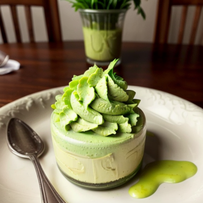 Creamy Avocado Mousse - A Delightful Twist on Traditional Mexican Dessert