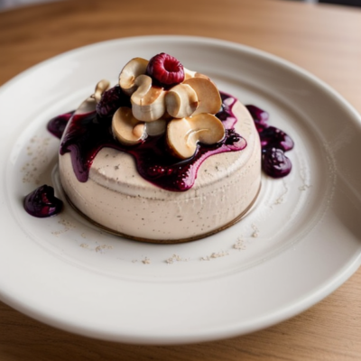 Creamy Cashew Tofu Mousse with Berry Compote - A Budget-Friendly, Gluten-Free, High-Protein, Kid-Friendly, Low-Carb, Nut-Free, Oil-Free, Quick & Easy, Raw, Seasonal, Soy-Free, Spicy, Superfoods, Vegan, Whole Foods Plant-Based, Zero Waste Delight!