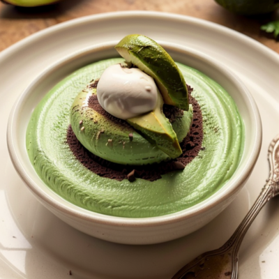 Creamy Chocolate Avocado Pudding (Inspired by Mexican Cuisine)