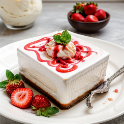 Creamy Coconut Tofu Mousse with Strawberry Swirl - A Vegan Twist on Vietnamese Che's Dessert!