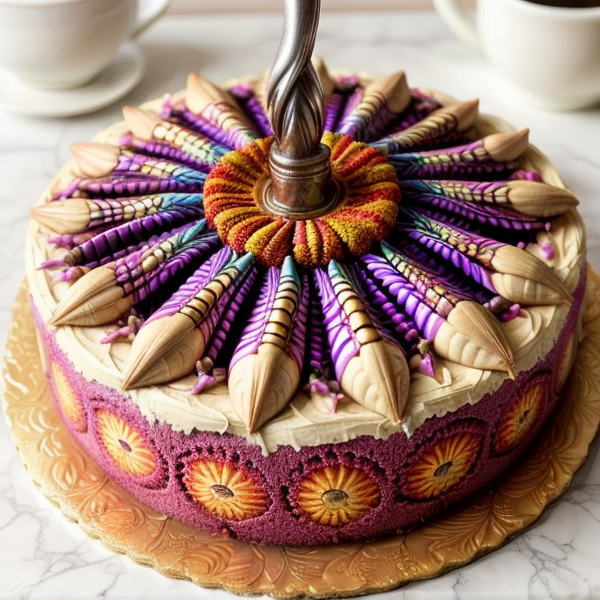Exotic African Kaleidoscope Cake – A Flavorful Vegan Dessert Inspired By 36 Cuisines