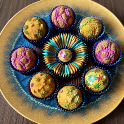 Exotic African Kaleidoscope Truffles - A Vibrant and Flavorful Vegan Dessert Inspired by 36 Cuisines!