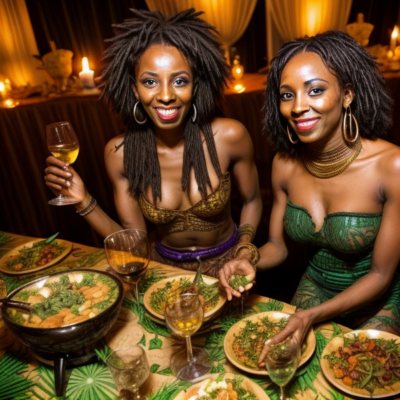 Exotic African Night Out - A Vegan Dinner Party Spectacular!