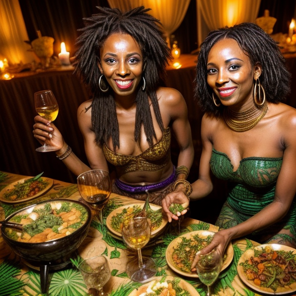 Exotic African Night Out – A Vegan Dinner Party Spectacular!