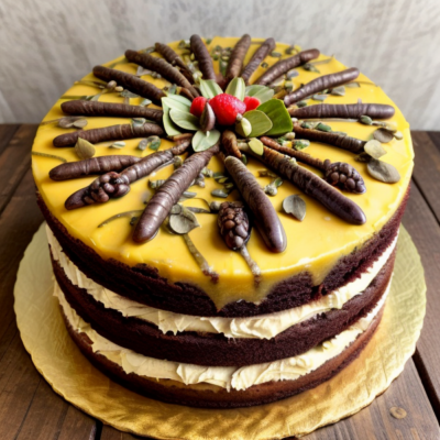 Exotic African Rainforest Cake - A Delightful Vegan Treat With a Twist!