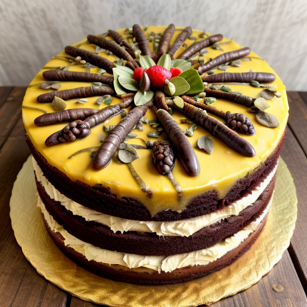 Exotic African Rainforest Cake – A Delightful Vegan Treat With a Twist!
