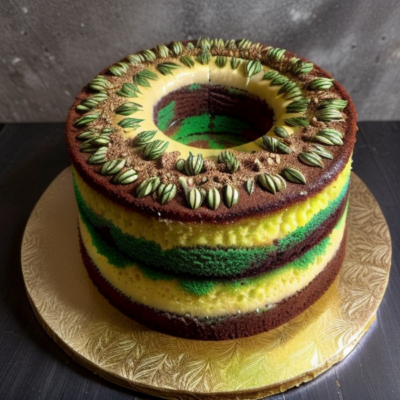 Exotic African Rainforest Cake (Inspired by Nigerian)