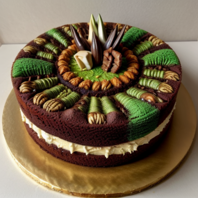 Exotic African Rainforest Cake - Inspired by Nigerian, Ghanaian, and Cameroonian Cuisines