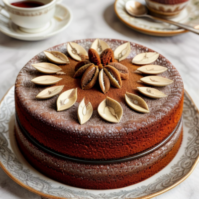 Exotic African Spice Cake - A Delightful Vegan Dessert Inspired by Moroccan Cuisine!