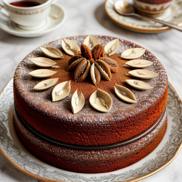 Exotic African Spice Cake – A Delightful Vegan Dessert Inspired by Moroccan Cuisine!