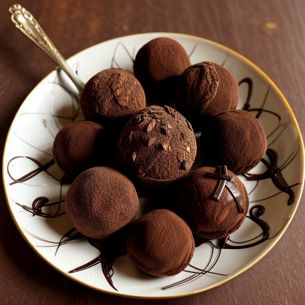 Exotic African Vegan Chocolate Truffles – A Delightful Dessert Inspired By The Flavors Of Africa