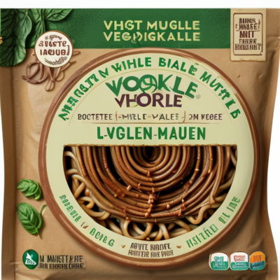 Exotic Egyptian Lokshen Noodle Kugelhopf (Vegan, Whole Foods Plant-Based)