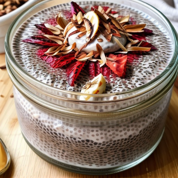 Exotic Indian Spiced Coconut Chia Pudding – A Delightful Vegan Dessert Inspired By 36 Cuisines!