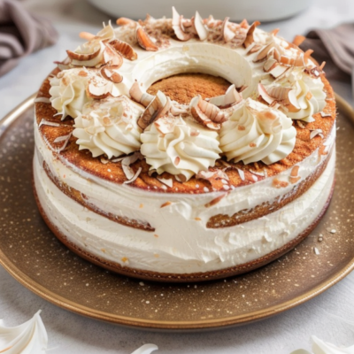Exotic Indian Spiced Coconut Tres Leches Cake - A Vegan Twist on a Mexican Classic