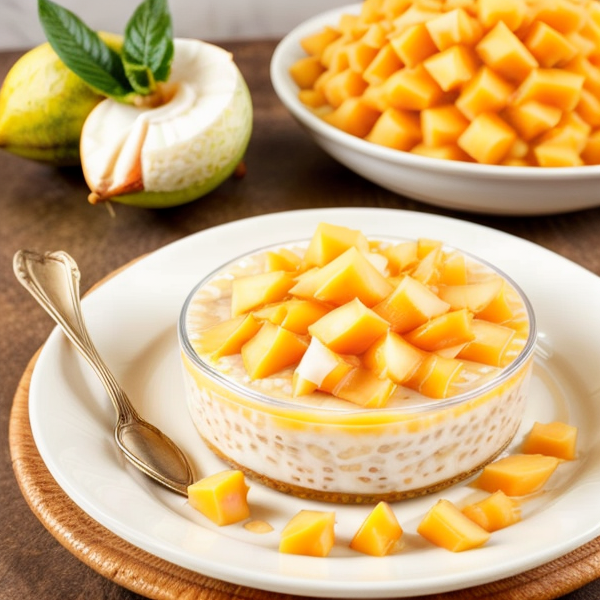 Exotic Mango Coconut Tapioca Pudding – A Delightful Vegan Dessert Inspired By 36 Cuisines!
