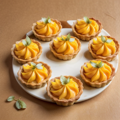 Exotic Mango Tartlets - A Melange of Flavours from Around the World
