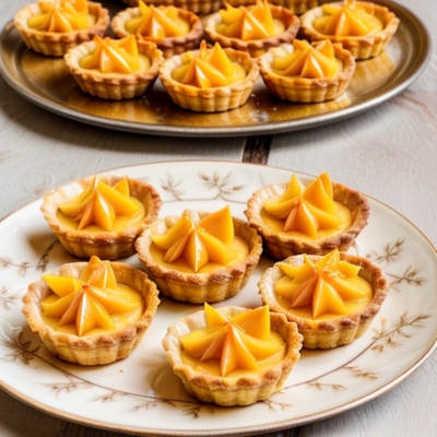 Exotic Mango Tartlets - A Tropical Twist on a Classic Dessert!