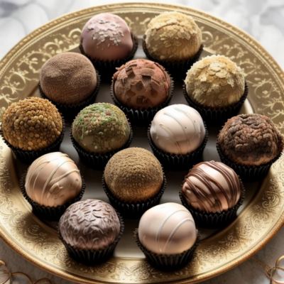 Exotic Moroccan Dream Truffles - A Vegan Delight Inspired by 36 Cuisines!