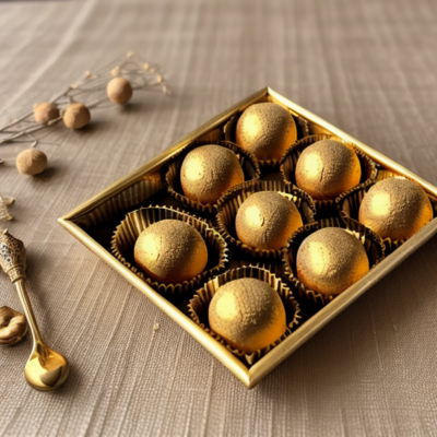 Exotic Moroccan Golden Milk Truffles - A Delightful Bliss For Your Taste Buds!