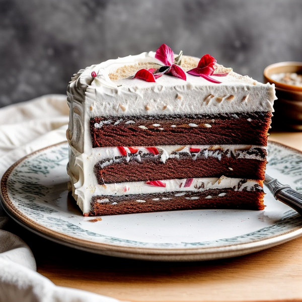 Exotic Moroccan Layer Cake – A Vegan Twist on a Classic
