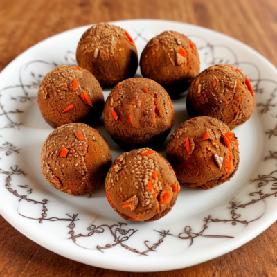 Exotic Moroccan Spiced Carrot Cake Truffles