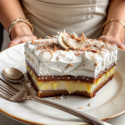 Exotic Vegan Coconut Tres Leches Cake (Inspired by 36 Cuisines)