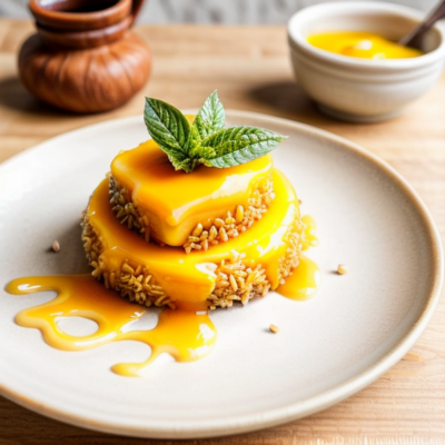 Mango Sticky Rice - A Delightful Thai Inspired Vegan Dessert