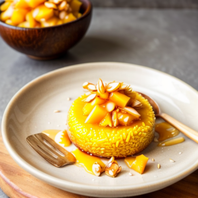 Mango Sticky Rice - A Vegan Thai Inspired Dessert
