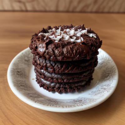 Rich Chocolate Coconut Macaroons (Gluten-Free, Soy-Free, Oil-Free)