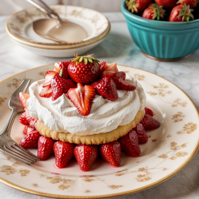 Sensational Strawberry Shortcake from Scratch (Inspired by Peru)