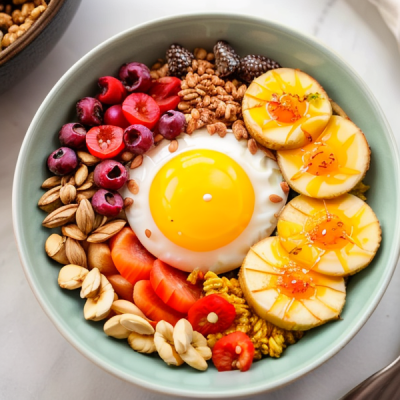 Sunrise Energy Bowl - A Delightful Vegan Breakfast Recipe