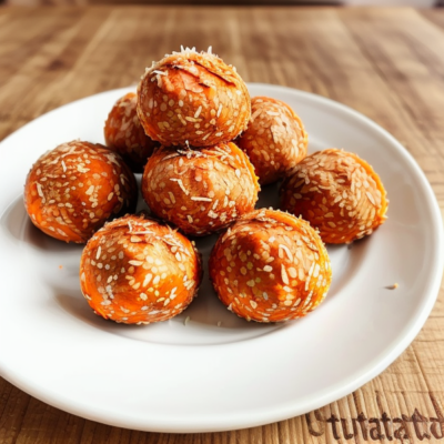 Sweet Potato and Coconut Bliss Balls - A Delightful Vegan Treat from Thailand