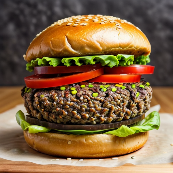 Ultimate 53-Inspired Vegan Burger Recipe – Gluten-Free, Grain-Free, High-Protein, Kid-Friendly, Oil-Free, Quick & Easy, Raw, Seasonal, Soy-Free, Superfoods, Whole Foods Plant-Based