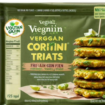Vegan Brazilian Corn Fritters (Aipim) - Budget-Friendly, Gluten-Free, High-Protein, Kid-Friendly, Quick & Easy, Raw, Whole Foods Plant-Based, Zero Waste