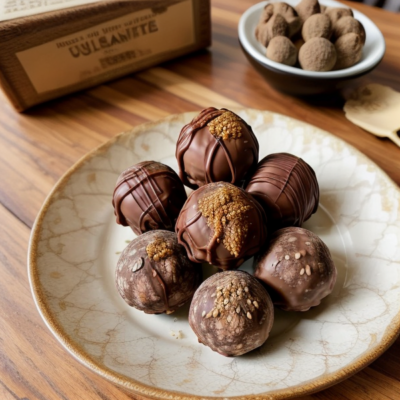 World Adventure Truffles - A Decadent Vegan Treat That Takes You on a Culinary Journey!