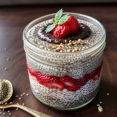 Worldly Chia Pudding Parfait - A Budget-Friendly, Fermented, Gluten-free, Grain-free, High-fiber, High-protein, Kid-friendly, Low-carb, Nut-free, Oil-free, Quick & Easy, Raw, Soy-free, Spicy, Superfoods, Vegan, Whole Foods Plant-based, Zero Waste Masterpiece!