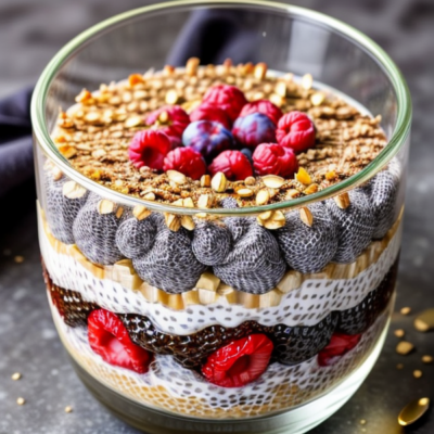 Worldly Chia Pudding Parfait - A Delightful Vegan Dessert Inspired by 36 Cuisines!