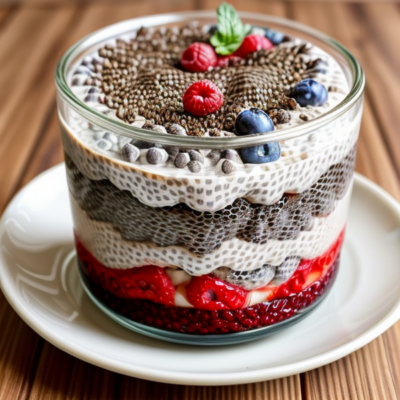 Worldly Chia Pudding Parfait - A Delightful and Nourishing Vegan Dessert Inspired by Global Cuisines!