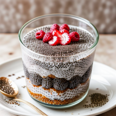 Worldly Chia Pudding Parfait - A Vegan Delight Inspired By Global Cuisines!