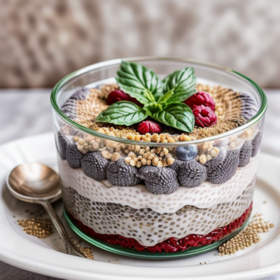 Worldly Chia Pudding Parfait - A Vegan and Kid-Friendly Dessert Inspired by 36 Cuisines! (Budget-Friendly, Gluten-Free, Grain-Free, High-Protein, Low-Carb, Seasonal, Soy-Free, Whole Foods Plant-Based)