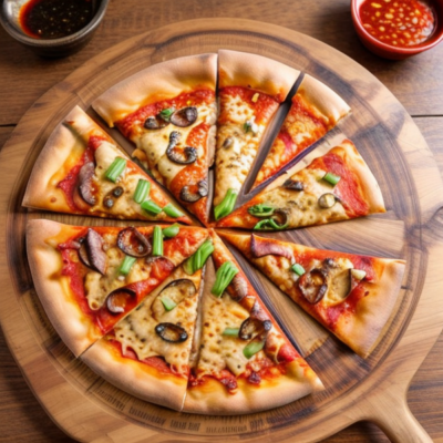 Authentic Chinese Vegetarian Pizza Inspired by Sichuan Cuisine - Budget-Friendly, Gluten-Free, High Protein, Low Carb, Quick & Easy (Keto Friendly)