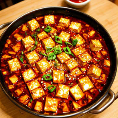 Authentic Mapo Tofu - A Spicy Vegetarian Dish Inspired by Sichuan Cuisine