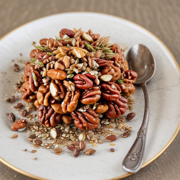 Candied Nuts and Seeds: Sweet Vegan Garnish