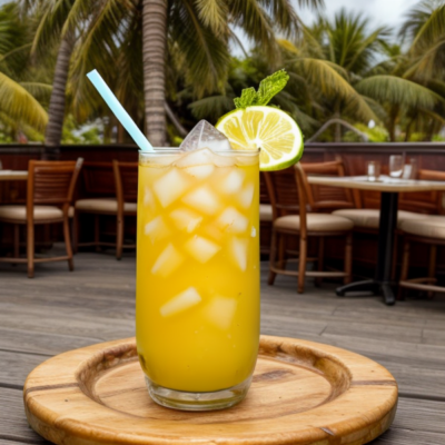 Caribbean Coconut Punch - A Refreshing Non-Alcoholic Drink