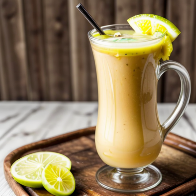 Caribbean Colada - A Delightful Vegetarian Drink Recipe Inspired By Authentic Island Flavors!